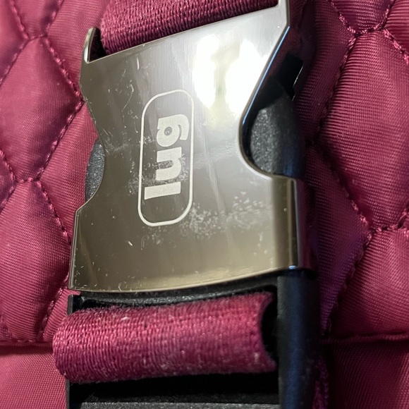 Lug Harness Crossbody Bag in Raspberry - Picture 10 of 10